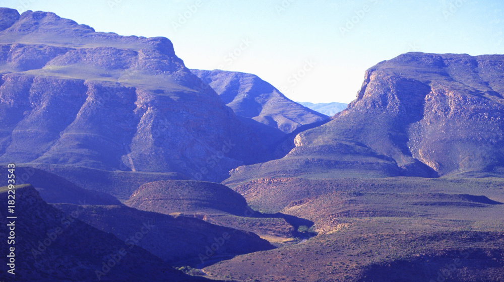 South Africa: Meiringspoort canyon, Little Karoo | Südafrika: Schlucht in der Kleinen Karoo