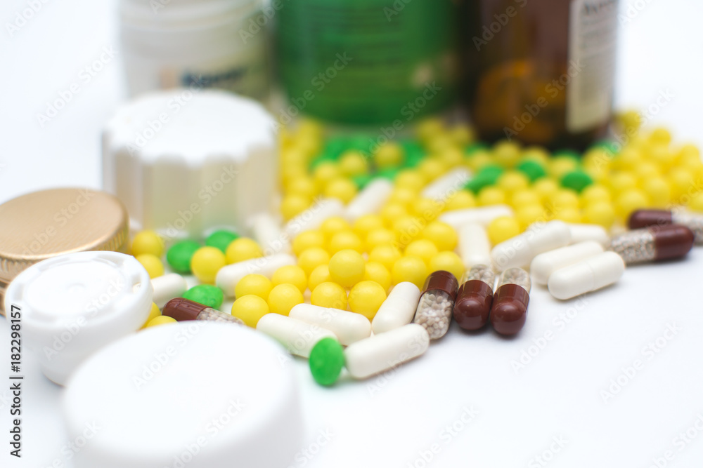 Different tablets, from many diseases