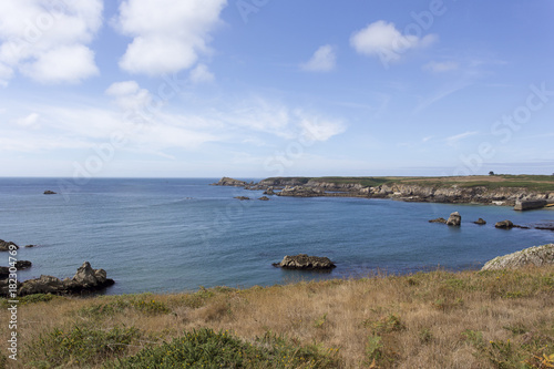 ouessant island coast view