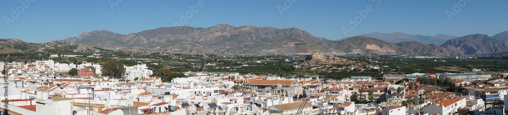 A view from Salobrena castle. Salobrena, Granada province, Andalusia, Spain