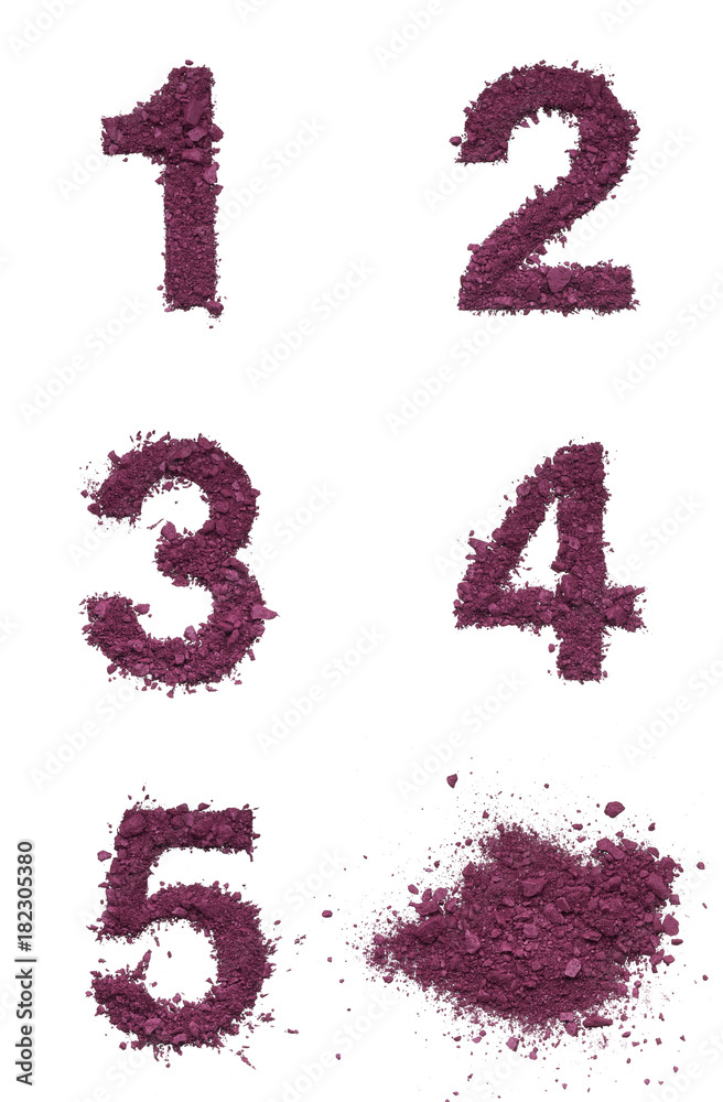 stencils from cosmetic products stencils from cosmetic products