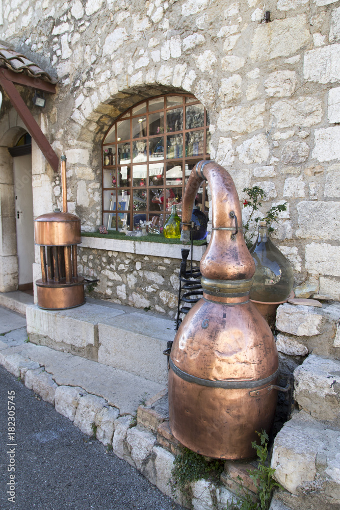 Perfume distillery in the south of France