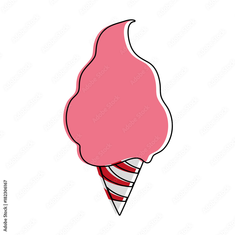 Obraz premium Sweet cotton candy