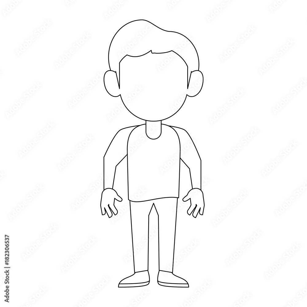 Man faceless avatar Man faceless avatar