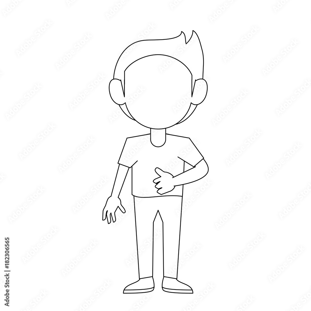Man faceless avatar Man faceless avatar