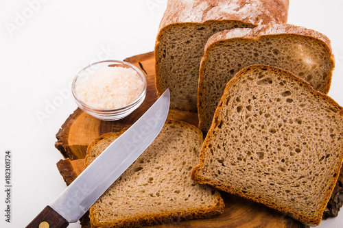Brotzeit mit Salz