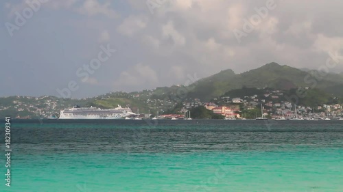 Island in Caribbean Sea. St. George's, Grenada
