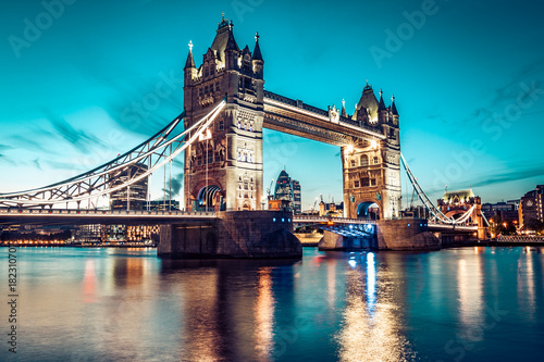 The Tower Bridge in London photo