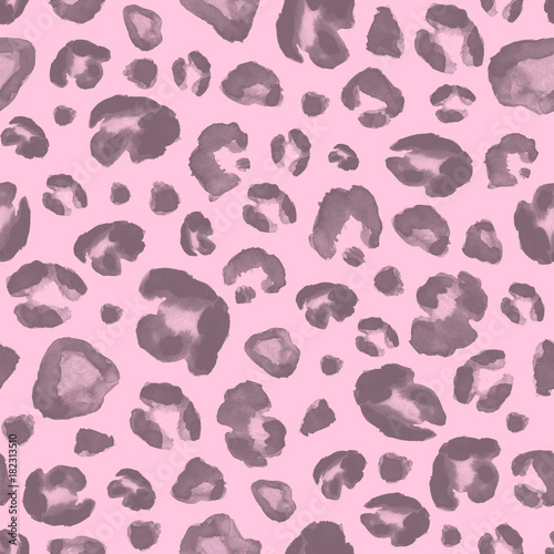 Leopard skin seamless backg...