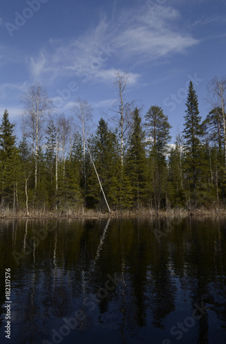 Russia, canoeing tour in Karelia