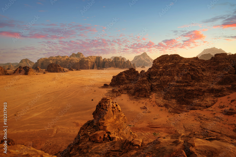 Fototapeta premium Wadi Rum Jordan