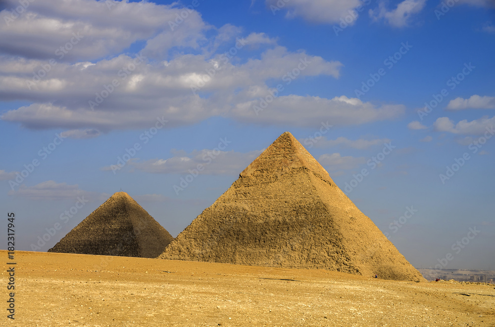 Pyramids of Giza. Cairo, Egypt. Pyramids of Giza. Cairo, Egypt.