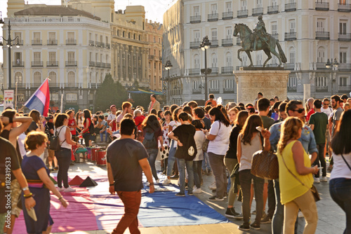 Puerta del Sol, Madrid, Spain