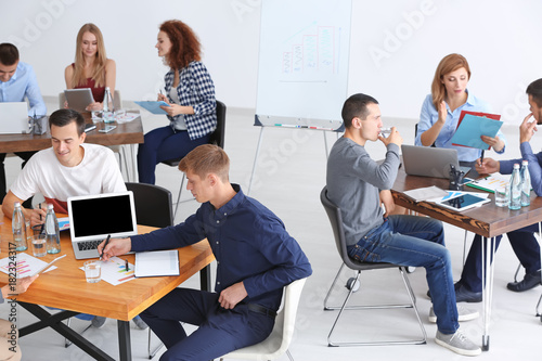 Group of people with busine...