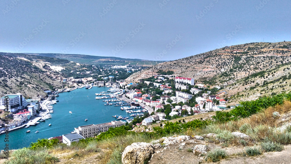 Panorama Of Balaklava, Crimea.