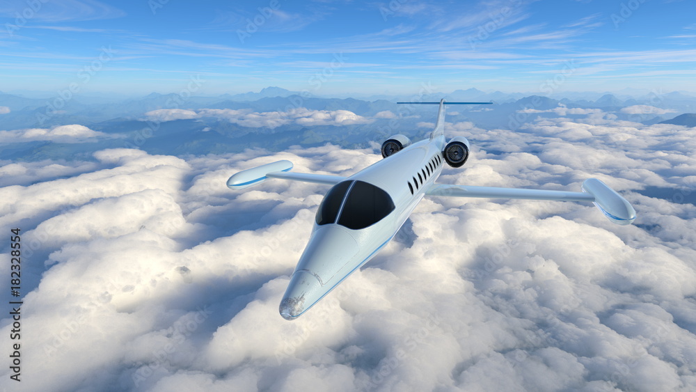 Fototapeta premium 飛行機