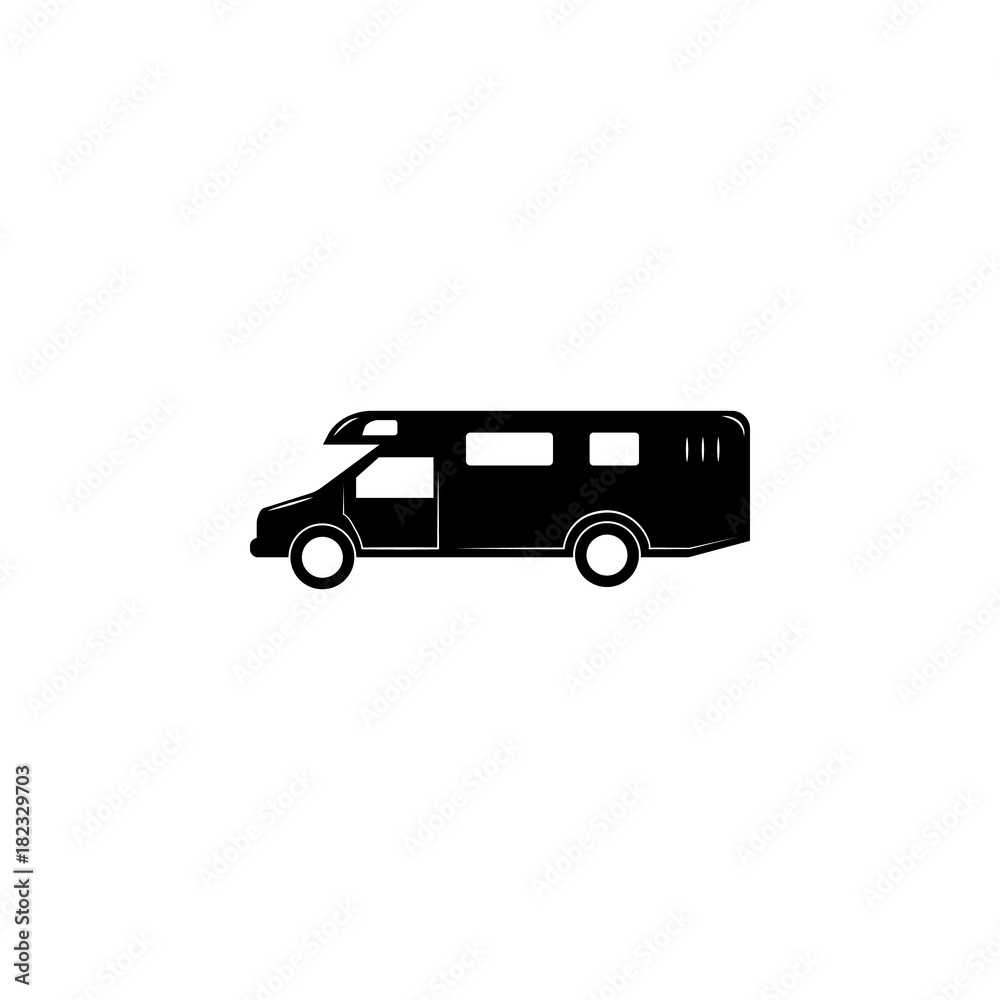 motor home vehicle icon motor home vehicle icon