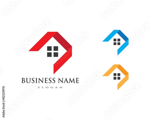 Property and Construction Logo design © devankastudio