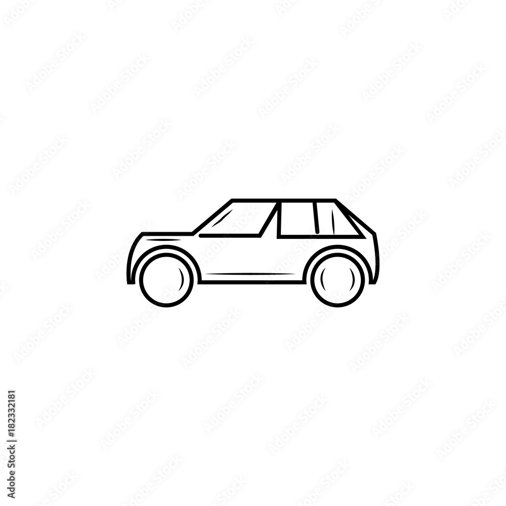 Car line icon Car line icon