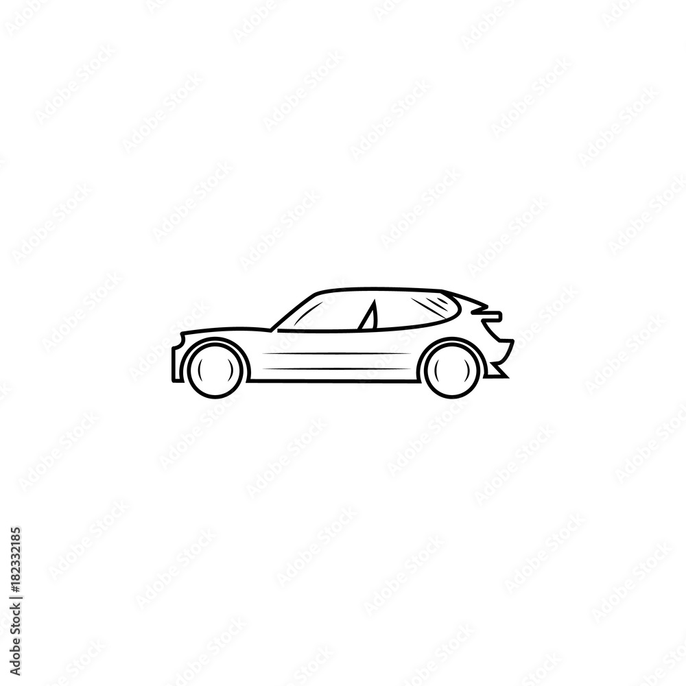 Car line icon Car line icon