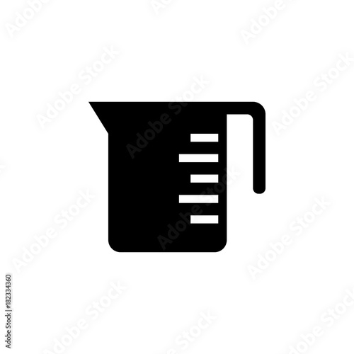 measuring cup icon. Chef, kitchen element icon. Premium quality graphic design. Signs, outline symbols collection icon for websites, web design, mobile app, info graphics