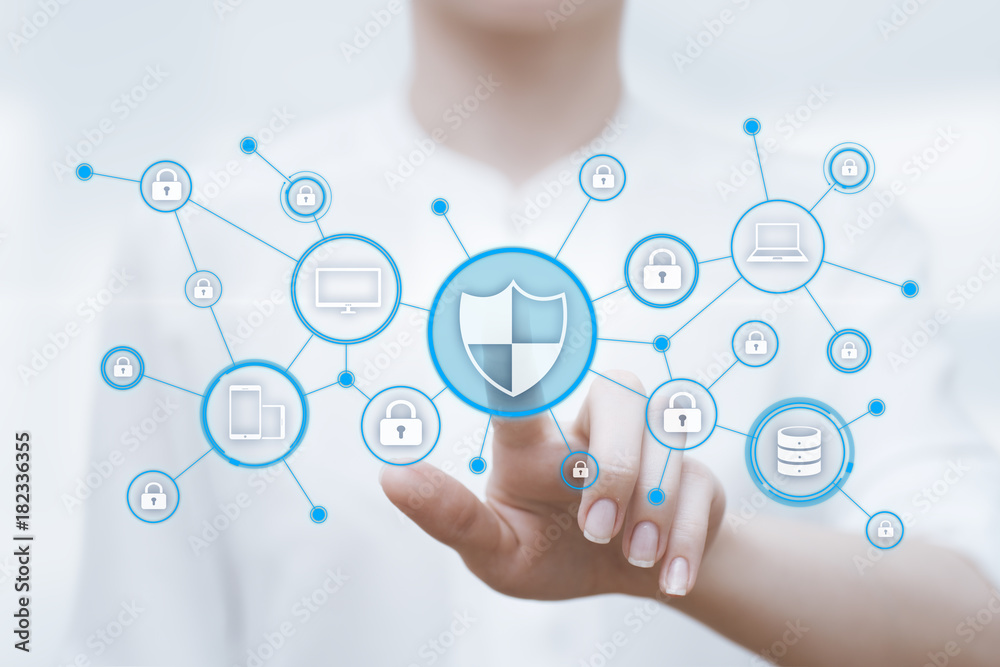 Data protection Cyber Security Privacy Business Internet Technology Concept