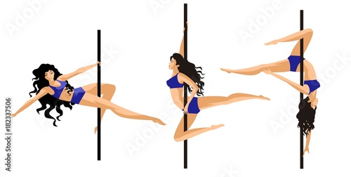 pole dancer fitness girls