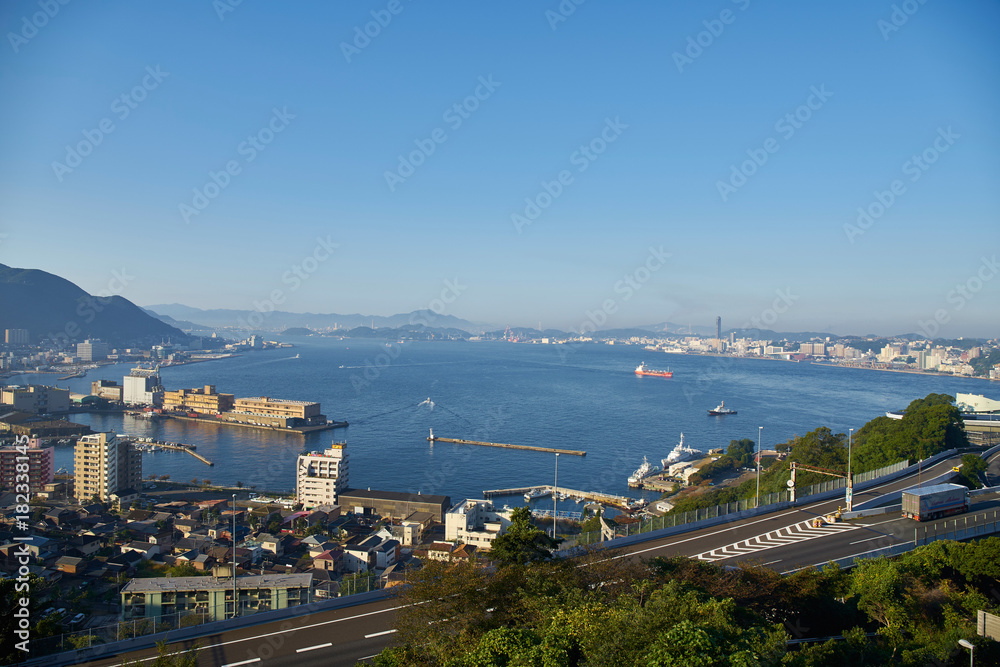 Fototapeta premium 門司の街並み