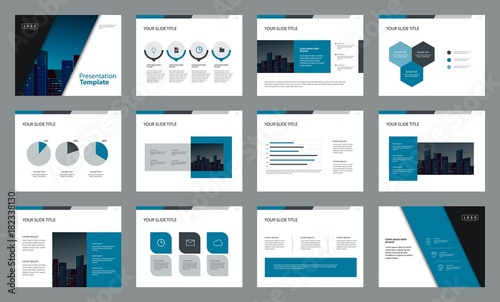 business presentation page layout template design  with info graphic element for,brochure and report  concept