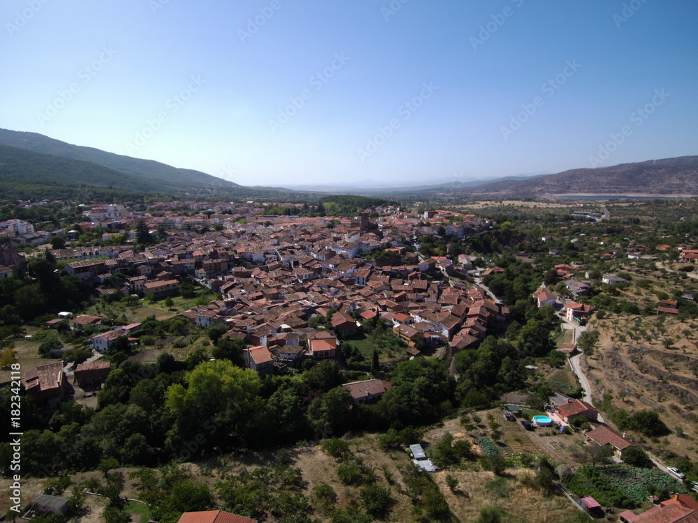 Hervás, pueblo español de la provincia de Cáceres ( Extremadura, España) 