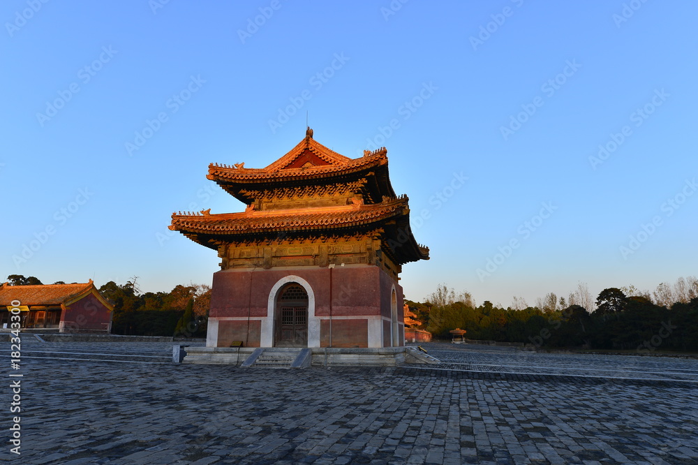 Fototapeta premium Ancient buildings in China