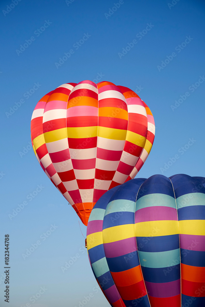 Obraz premium 佐賀バルーンフェスタの熱気球