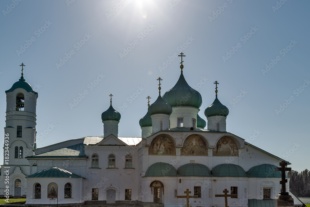 Churches of the Transfiguration Alexander Svirsky monastery, Russia