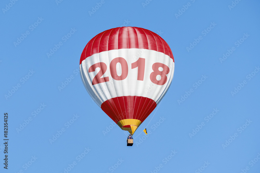 Naklejka premium balloon ride sky 2018
