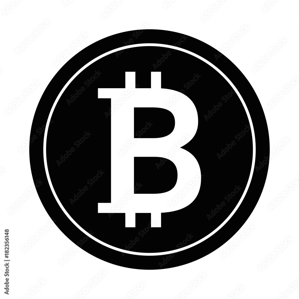bit coin isolated icon vector illustration design bit coin isolated icon vector illustration design
