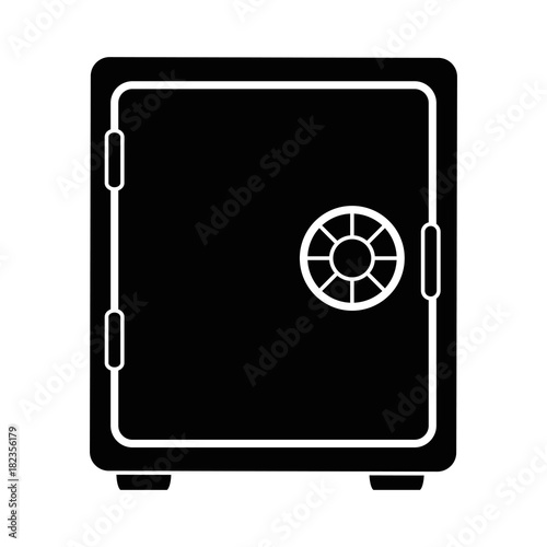 safe box isolated icon vector illustration design