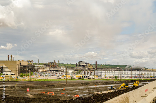 oil sands refinery industry plant