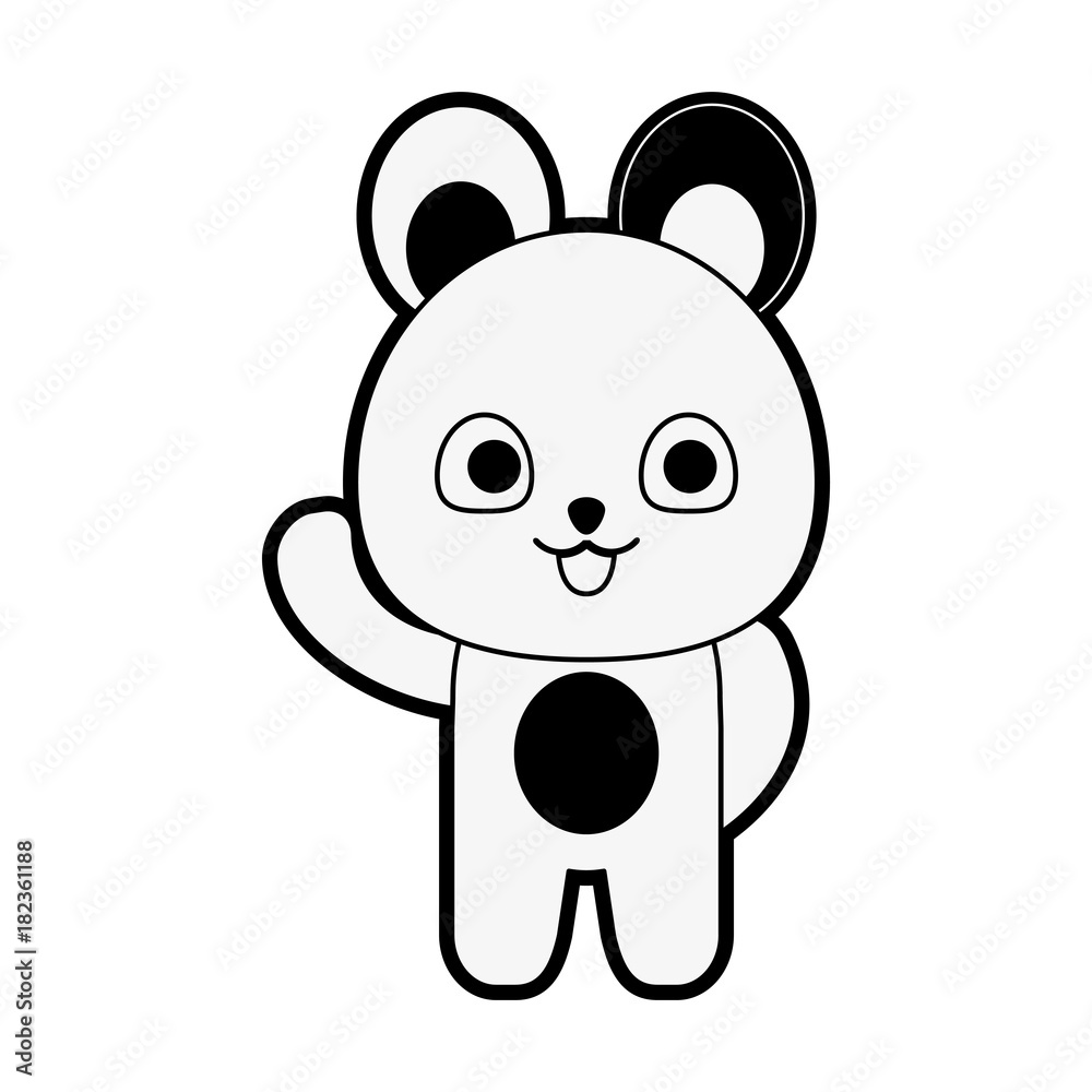 Cute bear cartoon icon vector illustration graphic design Cute bear cartoon icon vector illustration graphic design