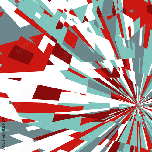 Abstract Background of Star Burst