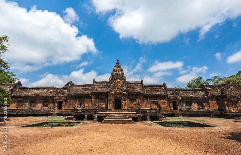 Phanom Rung historical park at Buriram Province,Thailand( Generality in Thailand ,and kind of art decorated in Buddhist church,temple pavilion,temple hall.They are public) Phanom Rung historical park at Buriram Province,Thailand( Generality in Thailand ,and kind of art decorated in Buddhist church,temple pavilion,temple hall.They are public)