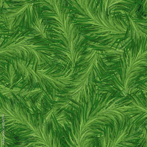 Seamless Pine Pattern