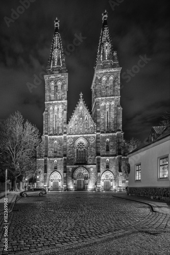 Scenic view of historical center Prague