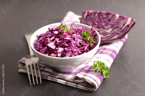 red cabbage salad