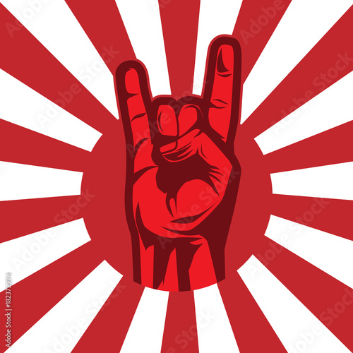 Starbust Metal hand