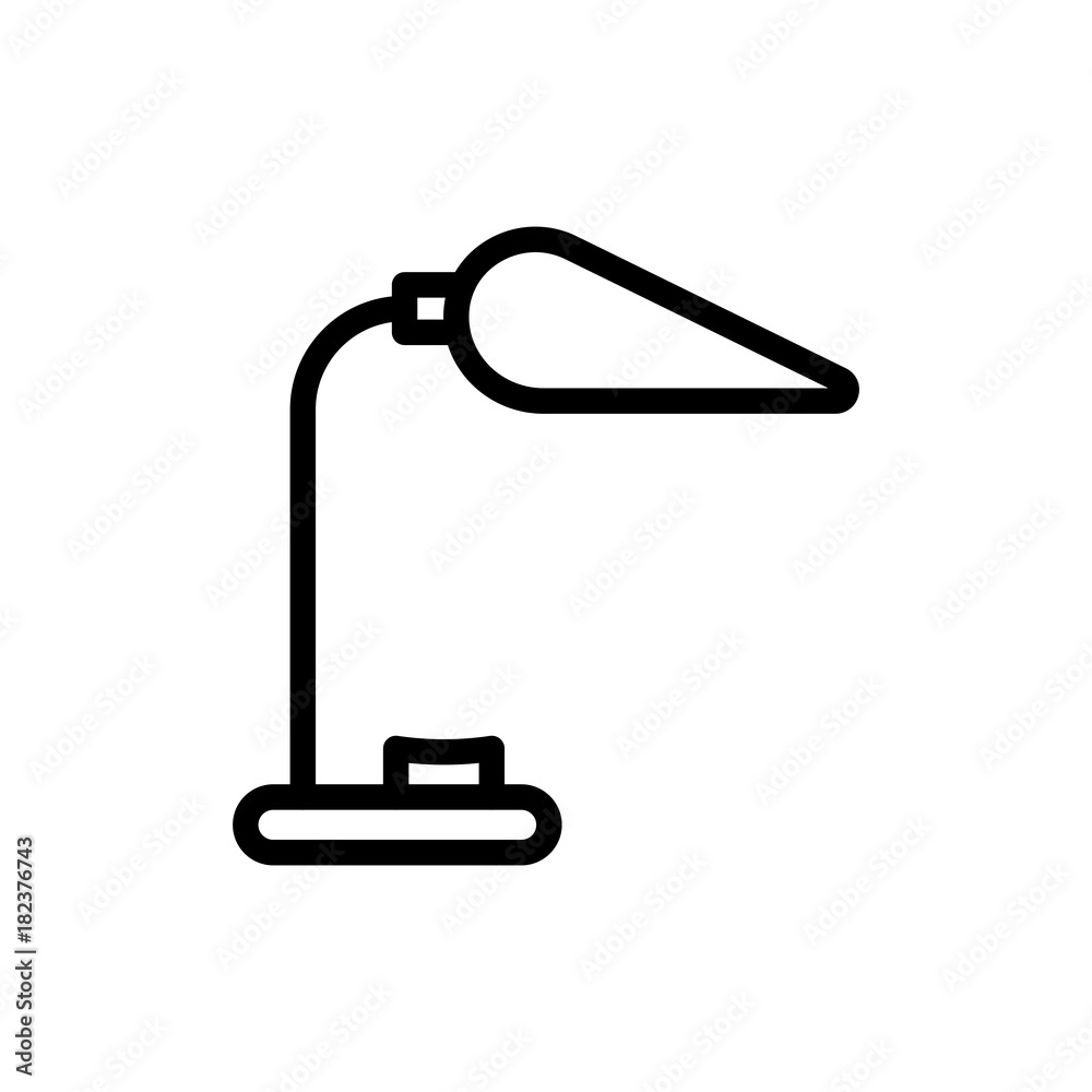 Lamp flat icon Lamp flat icon