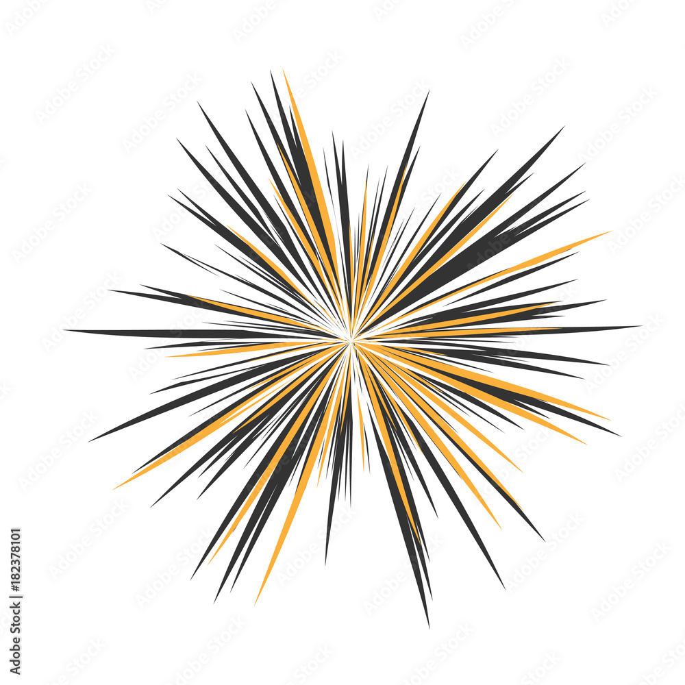 Obraz premium Abstract Star Explosion