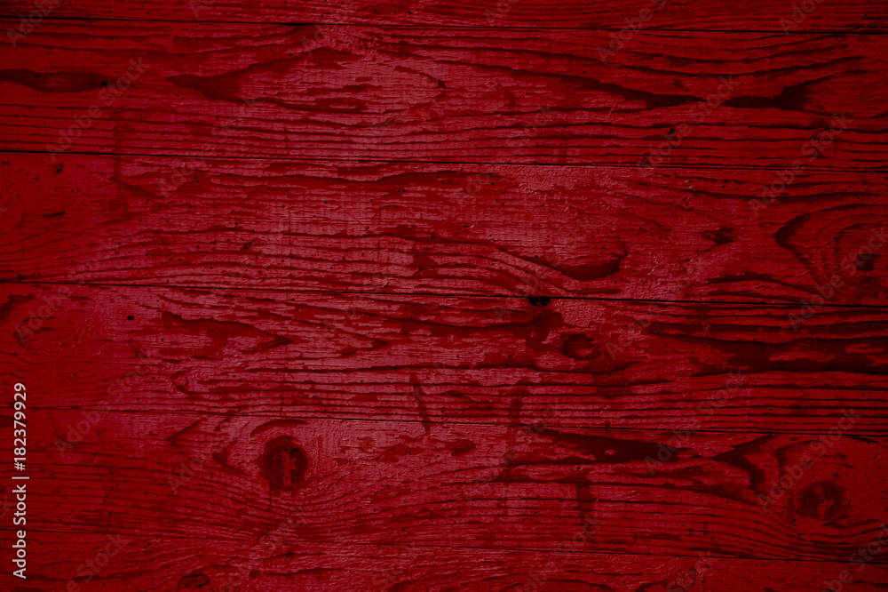 Naklejka premium Holztextur rustikal rot