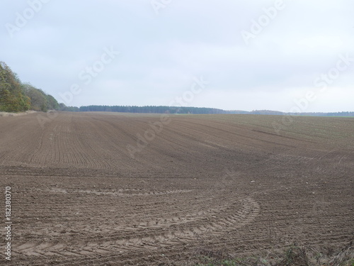 plowed field