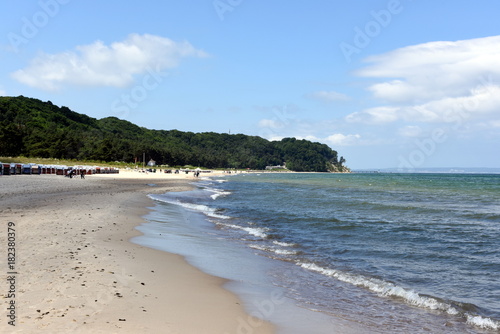 Sandstrand am Ostseebad Baabe