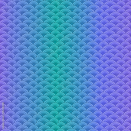 Marine fish scales simple seamless pattern in soft pastel colors